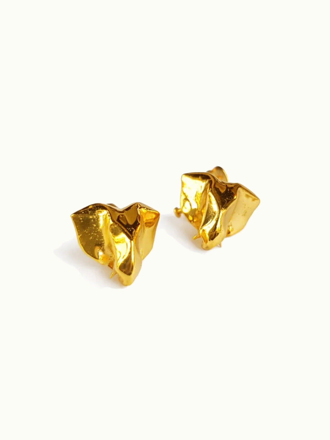 Gilded Elephant Studs