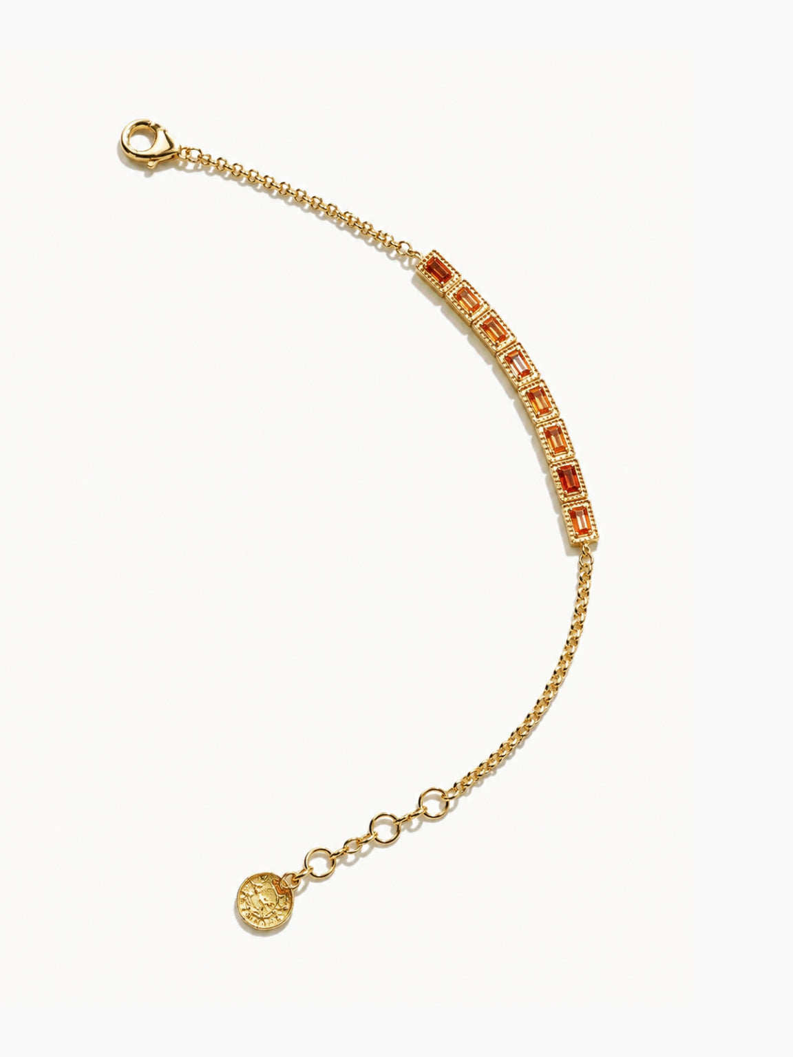 Orange Meenakari Bracelet