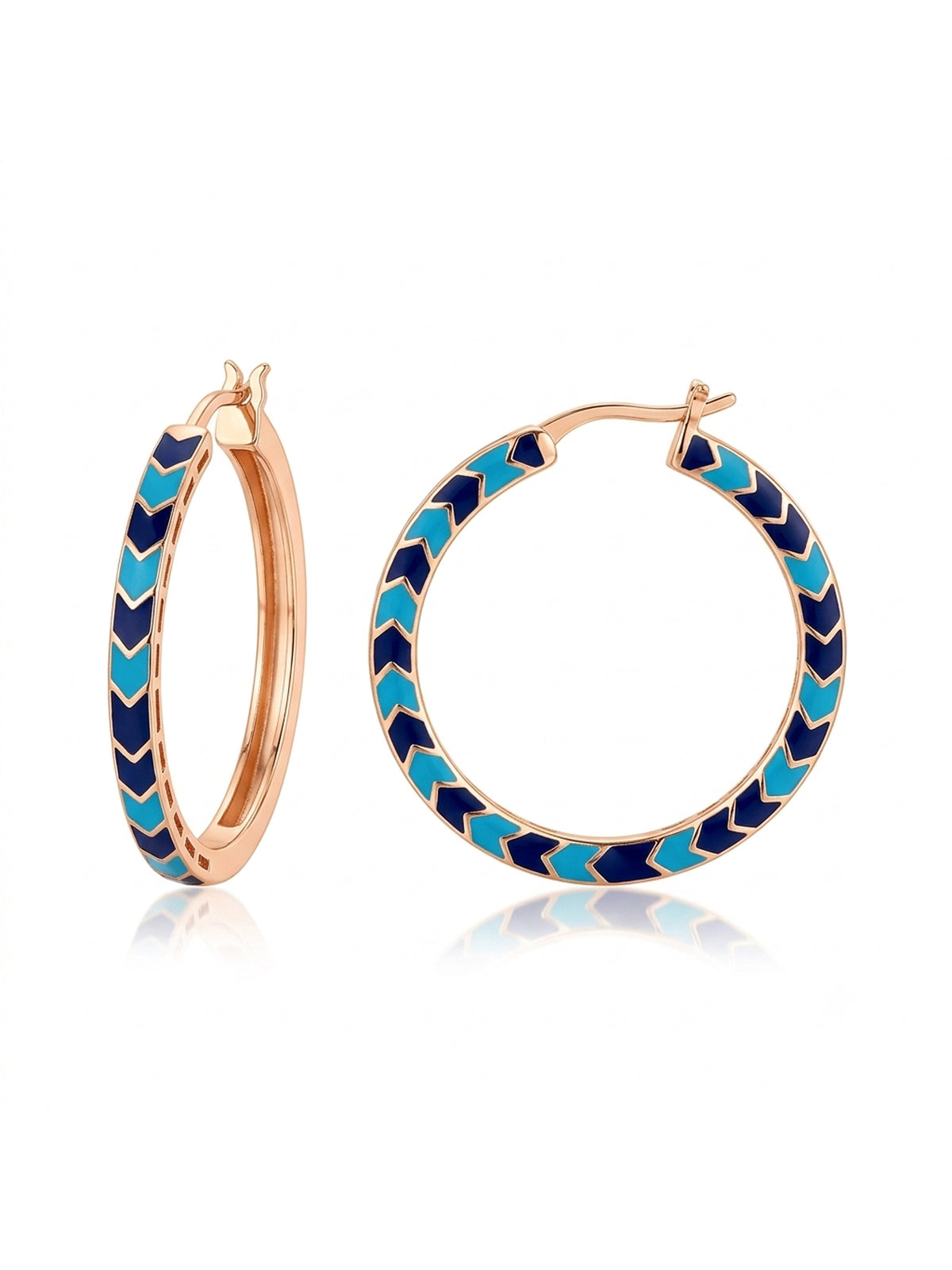 Classic Blue Hoops