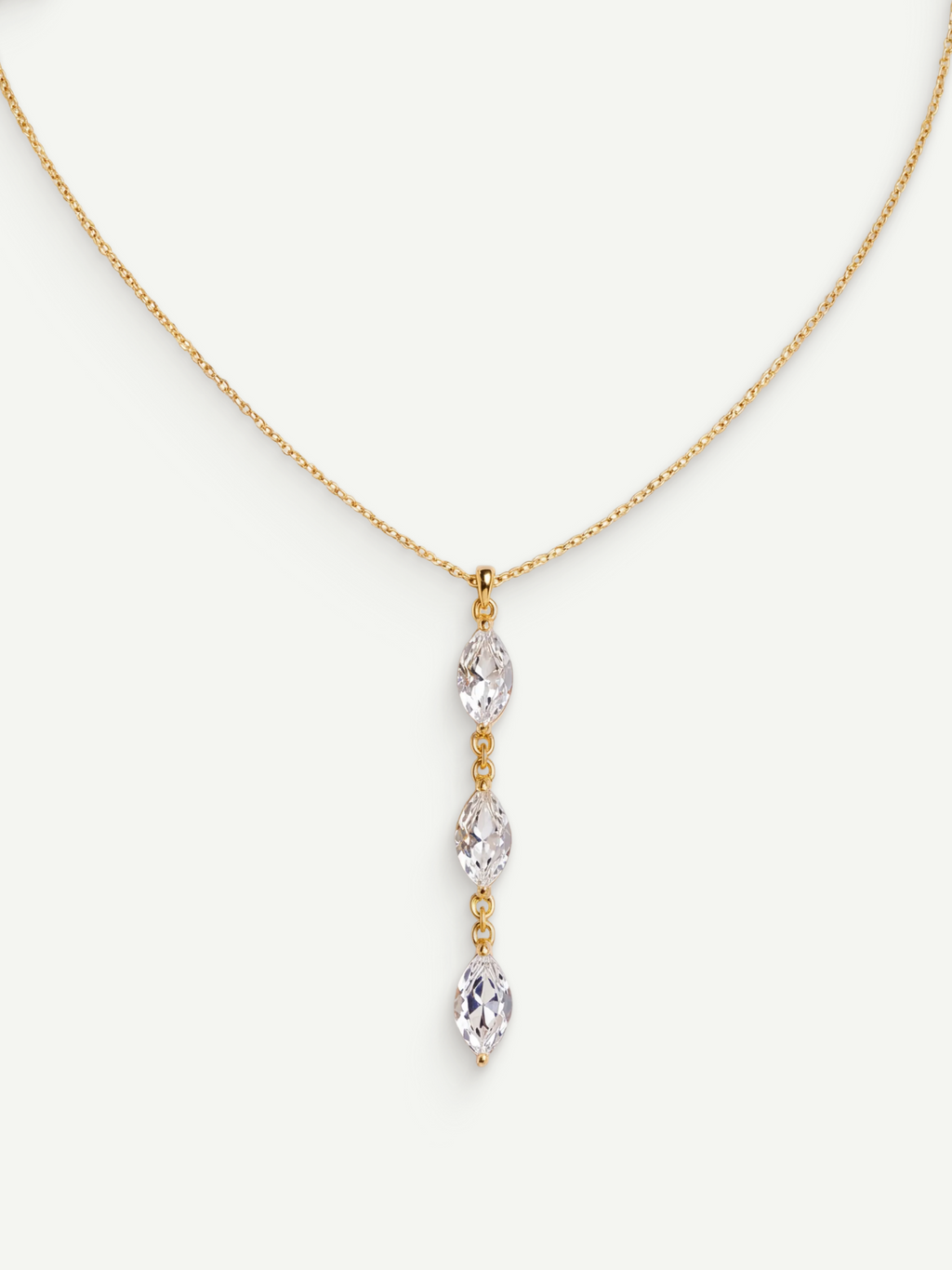 Golden Y-Long Necklace
