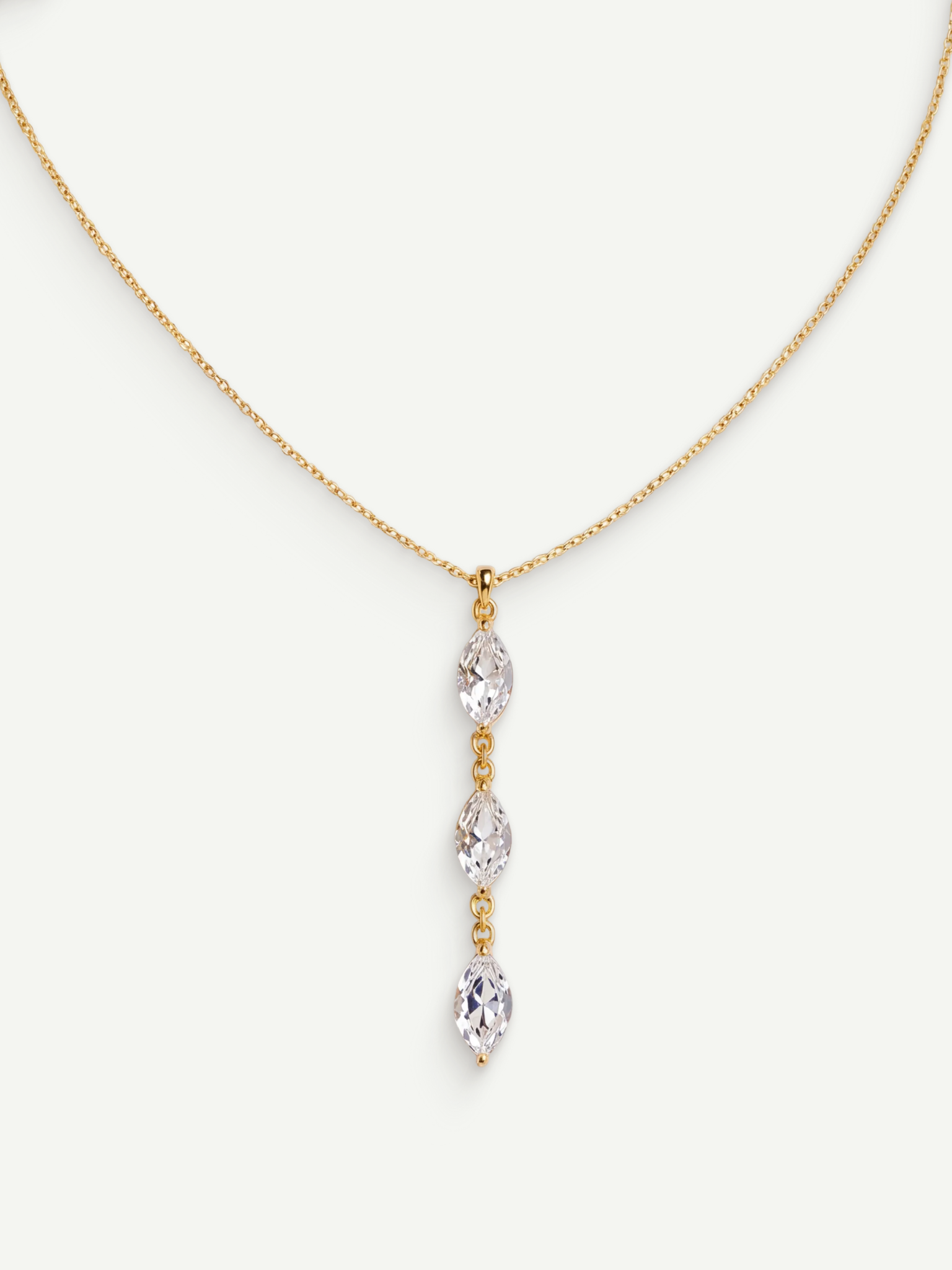 Golden Y-Long Necklace