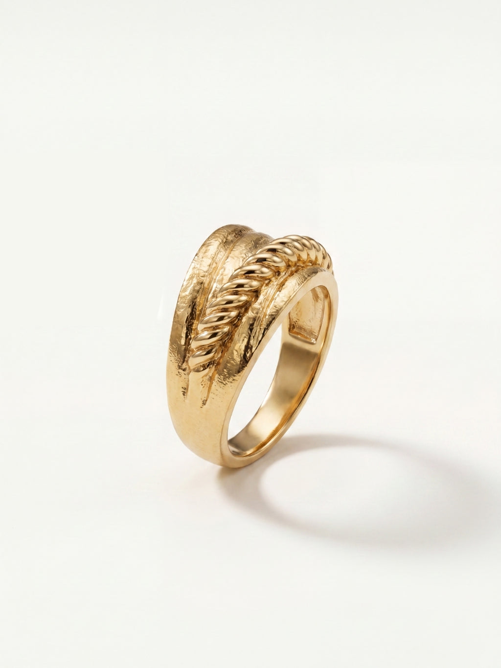 Gold Chunky Ring