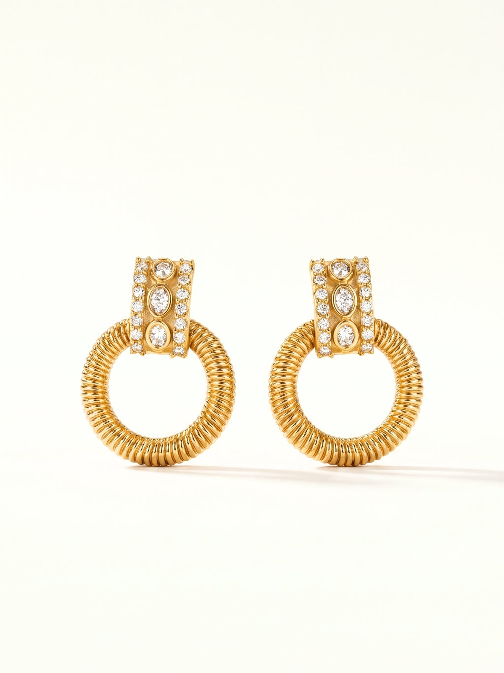 92.5 Silver  Doorknock hoops
