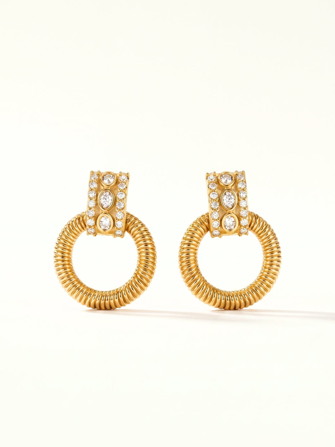 92.5 Silver  Doorknock hoops