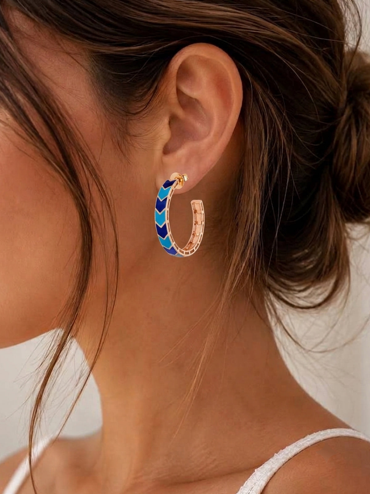 Classic Blue Hoops