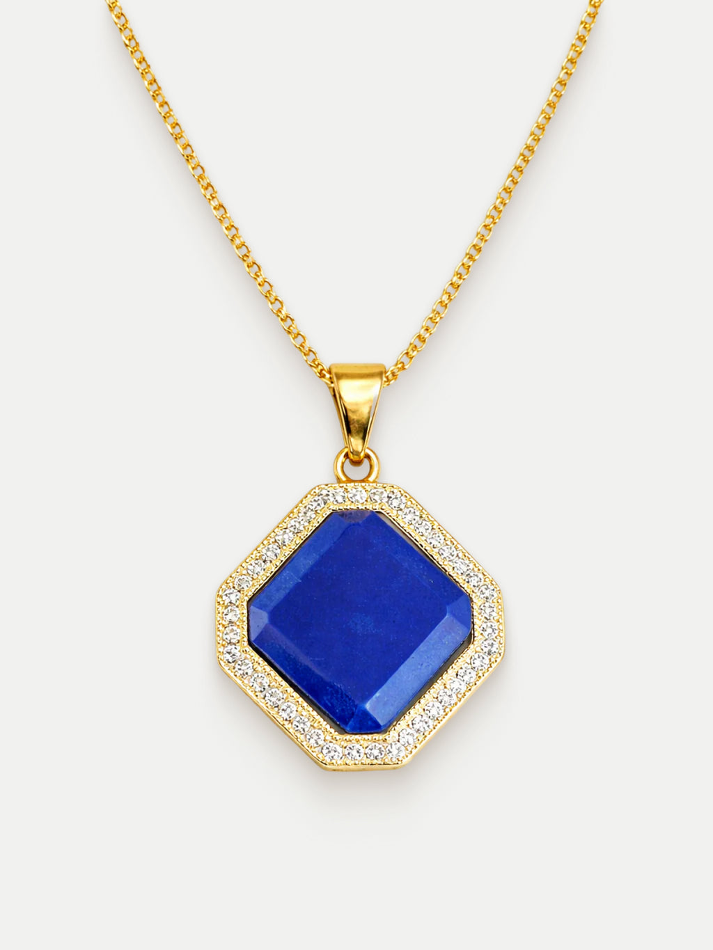 92.5 Silver Midnight Lapis Pendant