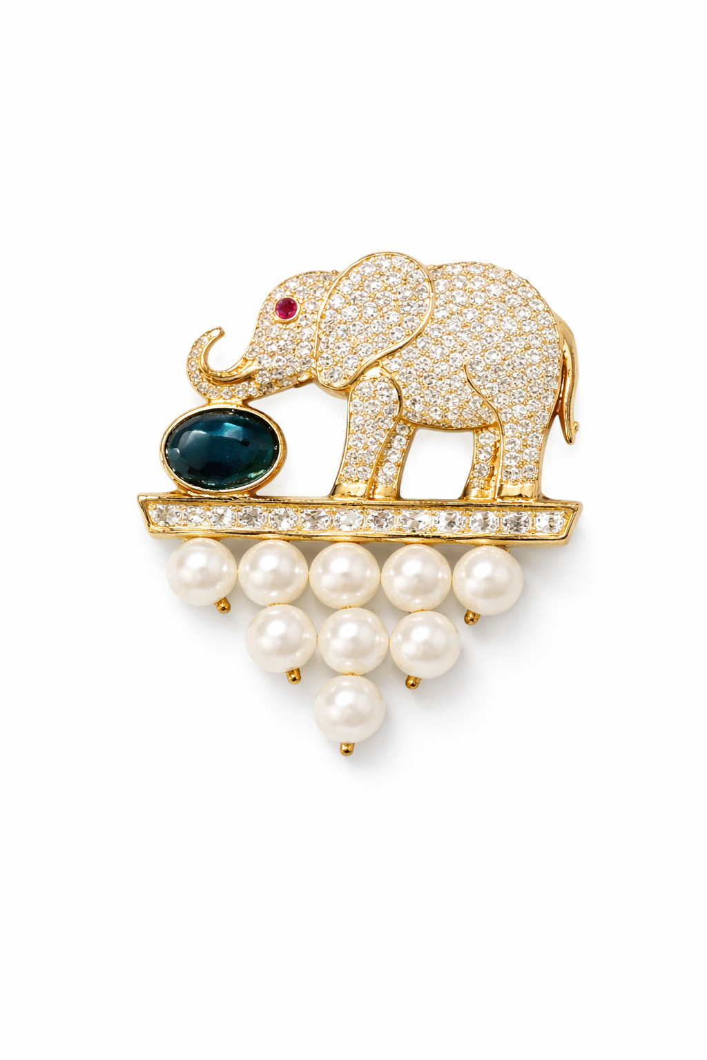 Royal  Elephant Brooch