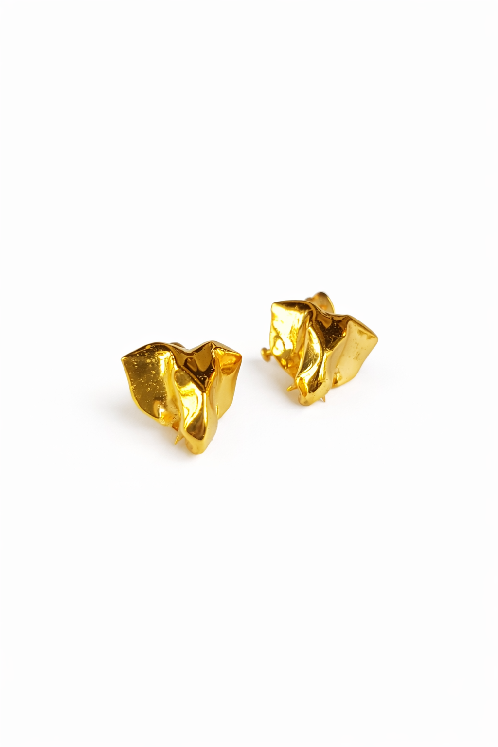Gilded Elephant Studs