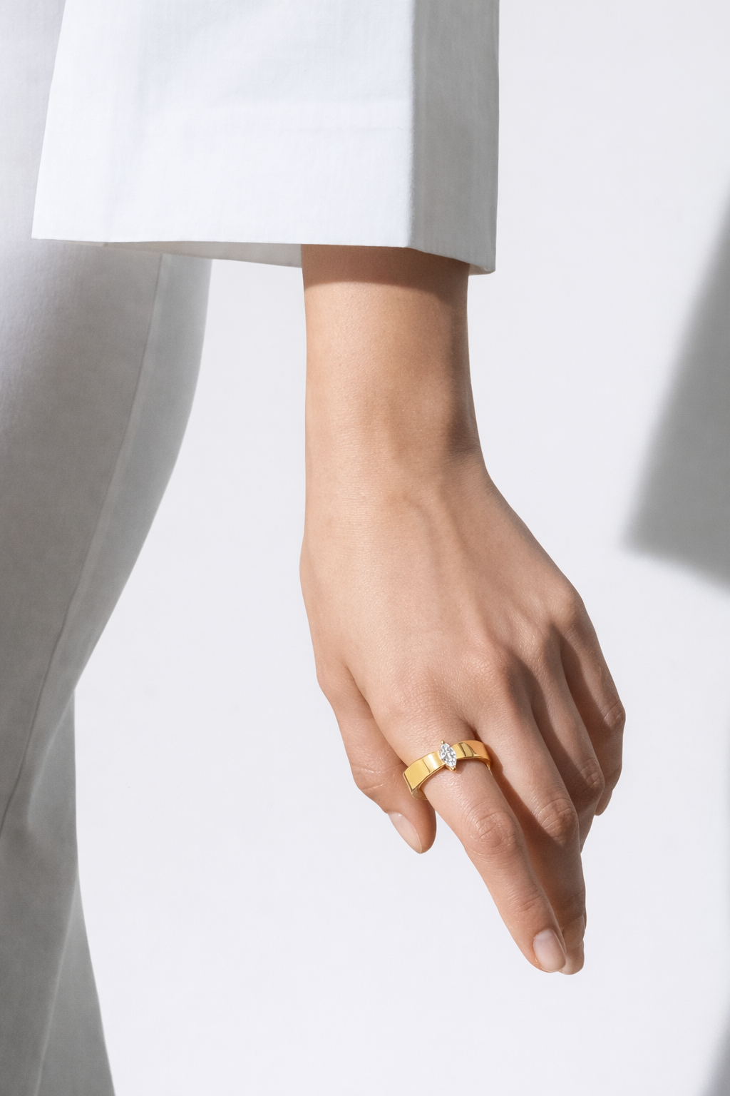 Marquise Solitare ring