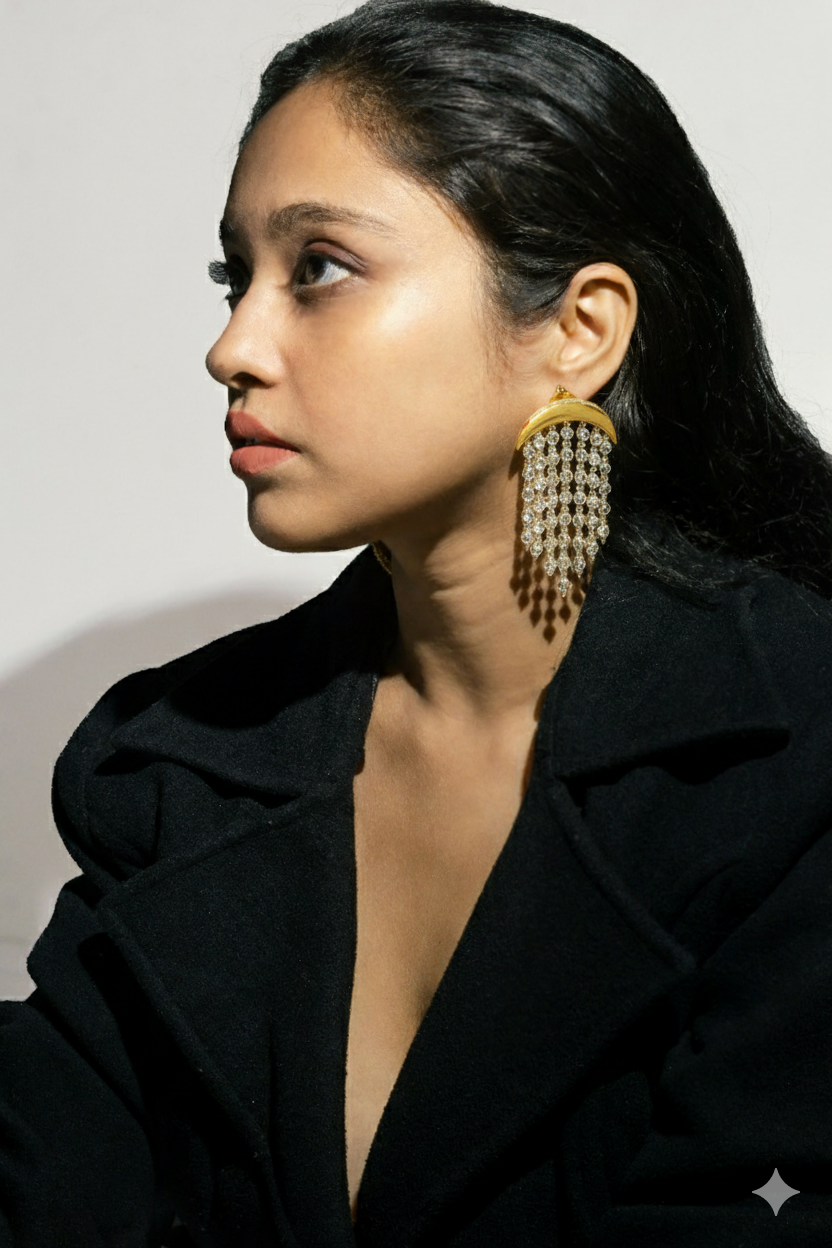 Diamond Danglers styled shot