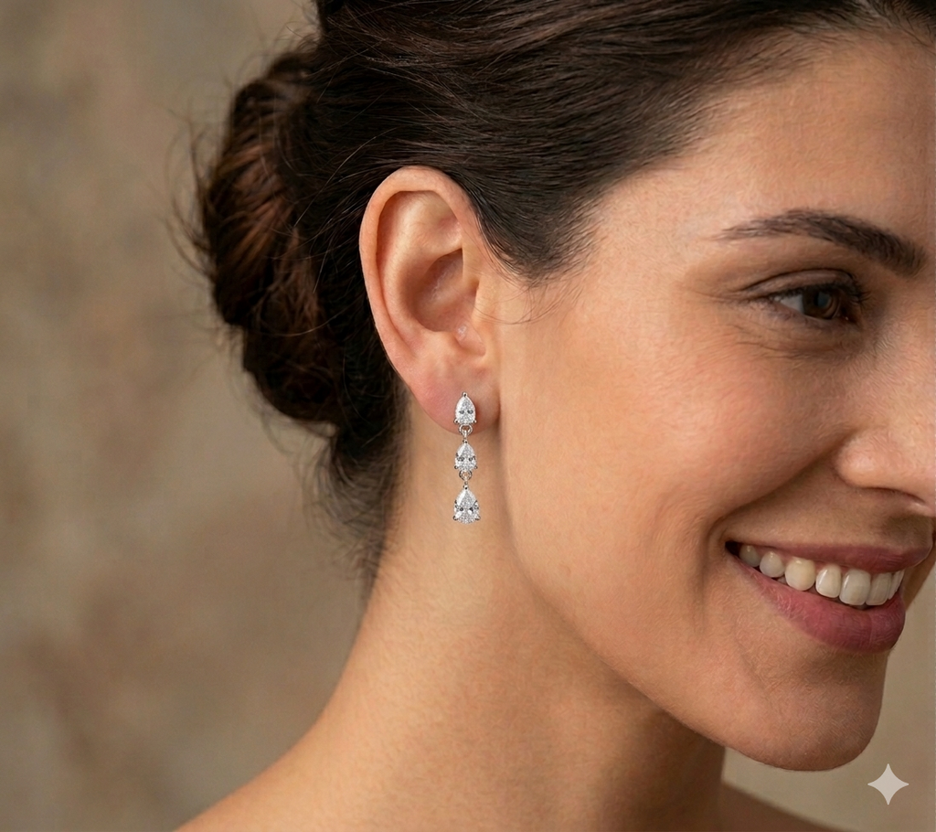 Radiant Drop earring