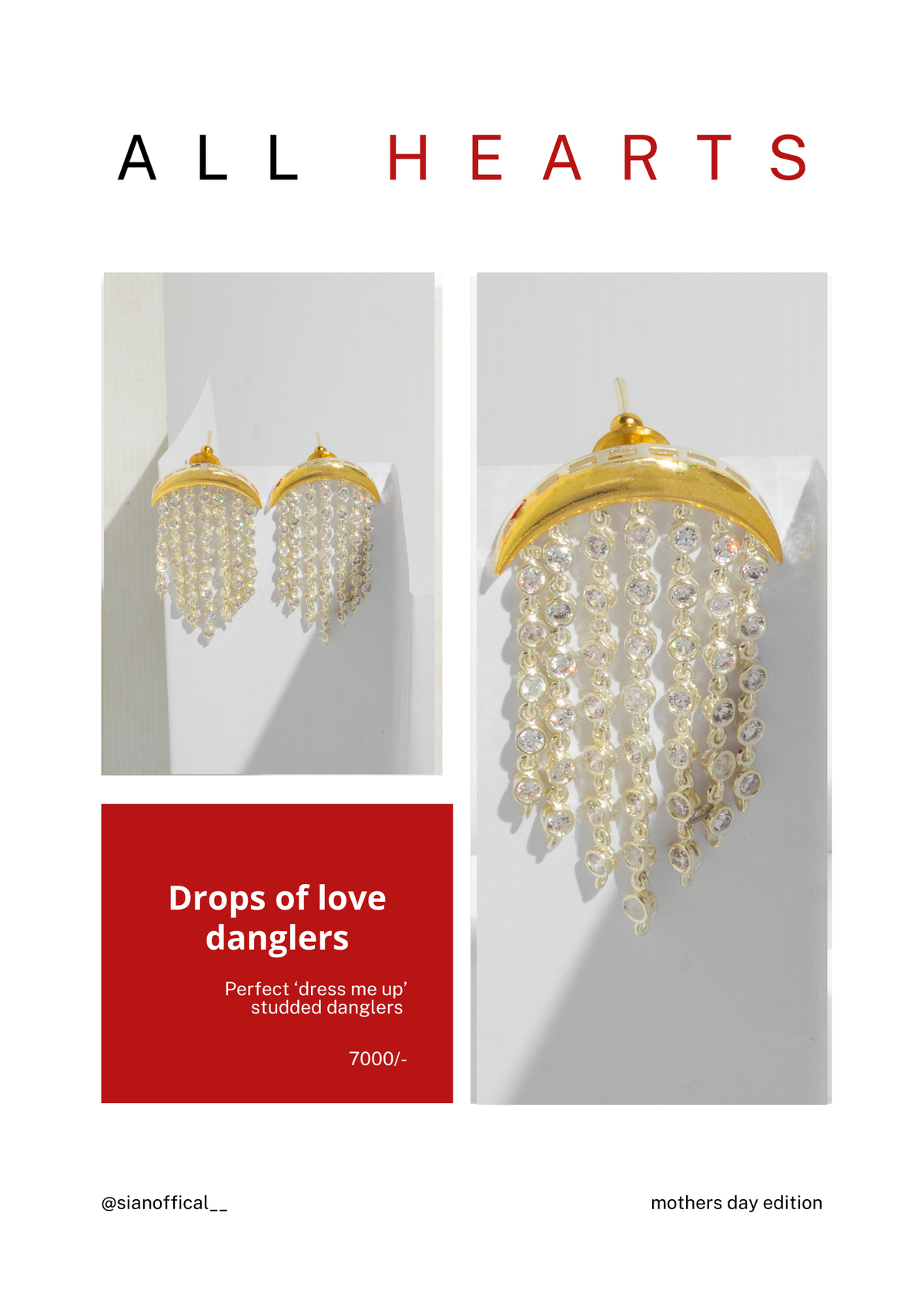 Diamond Danglers, additional view