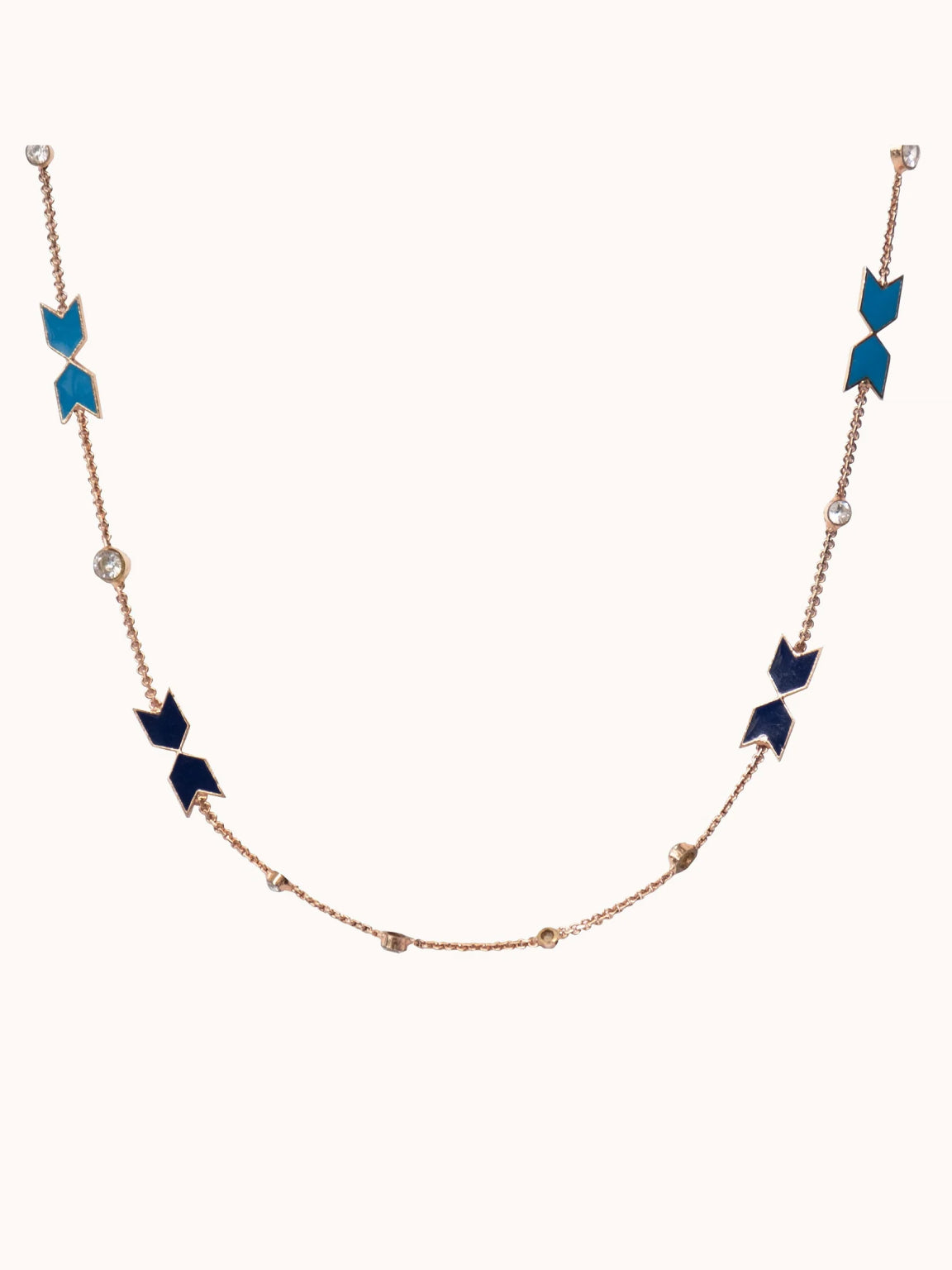 Classic Blue Multiway Chain Belt