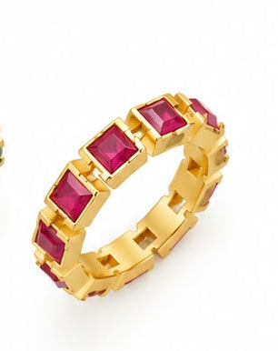 Ruby  Band Ring