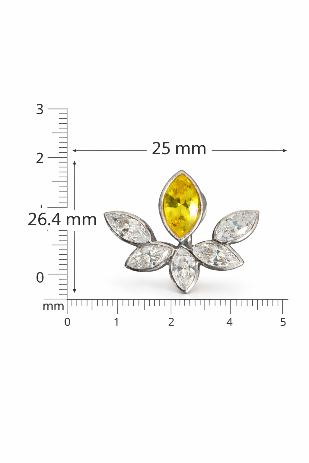 Golden Flora earrings