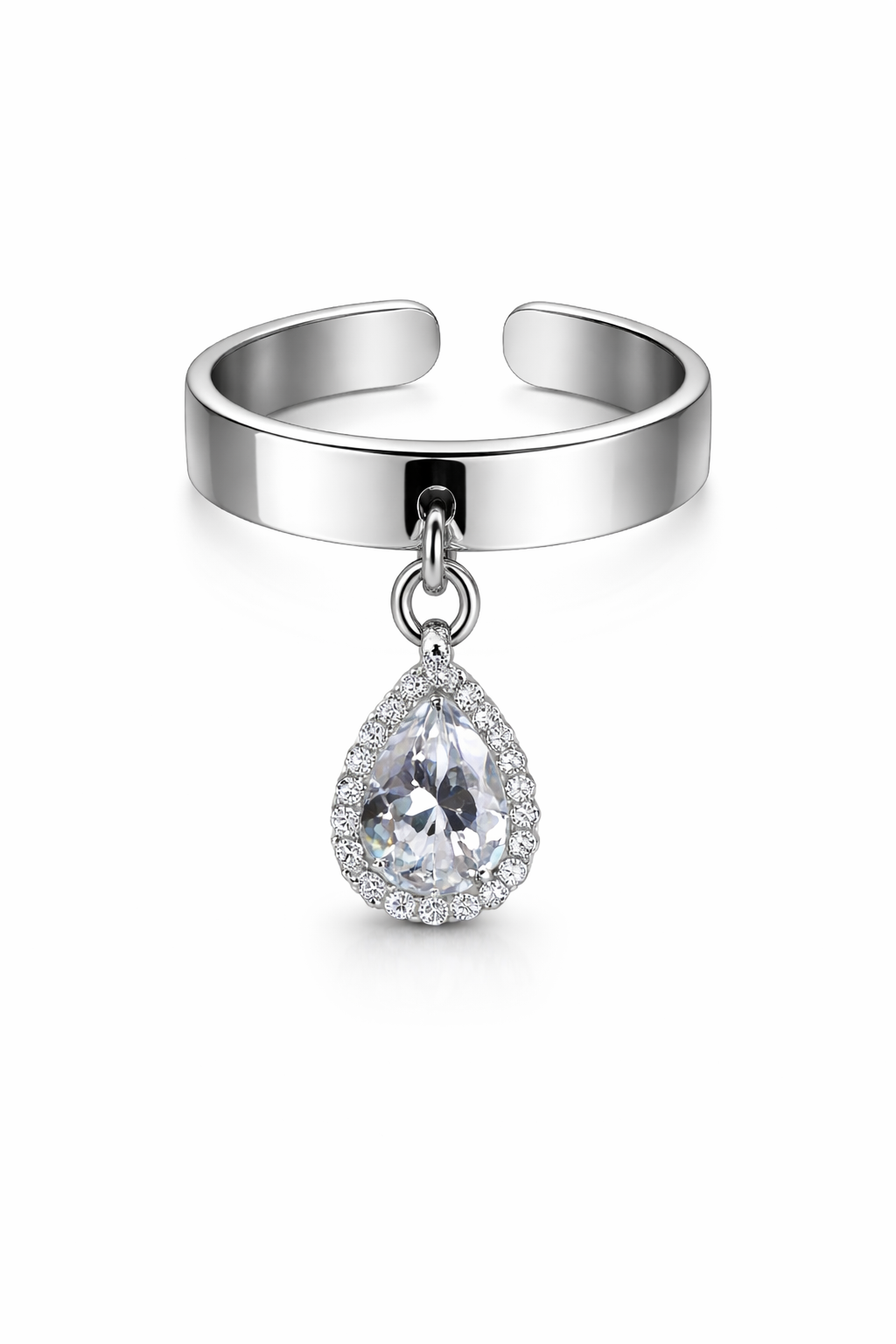 Drop Charm Ring