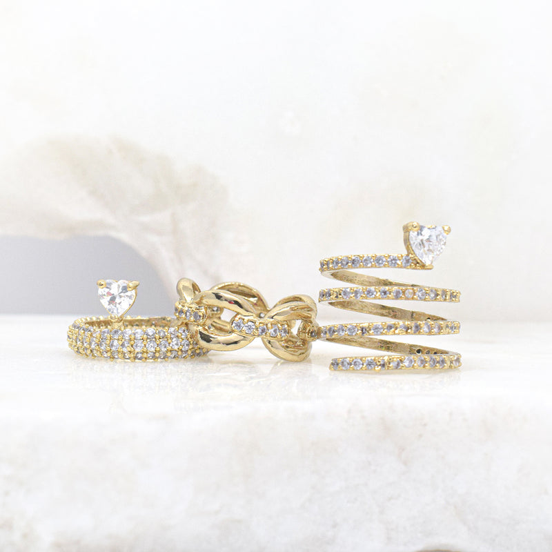 Ageless Euphoria Link Chain Ring