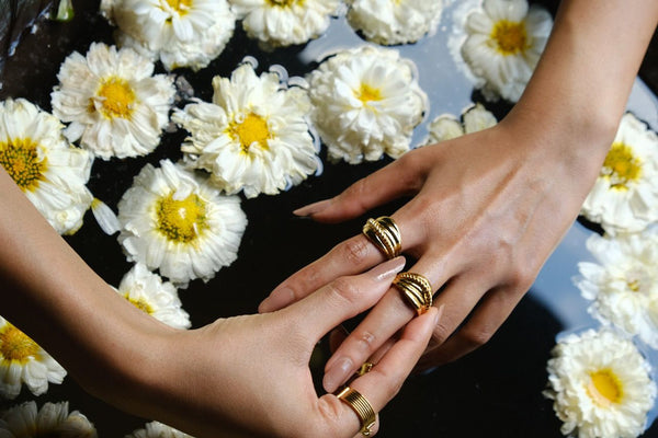 Gold Chunky Ring