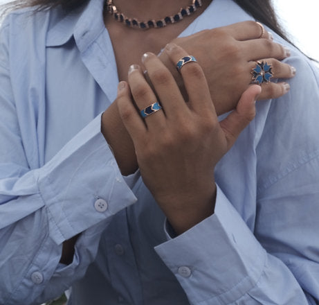 Classic Blue  Ring